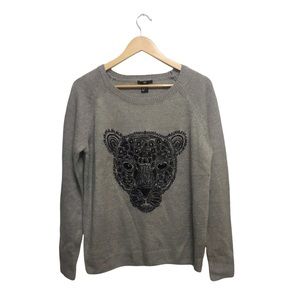 H&M Knit Sweater Gray
